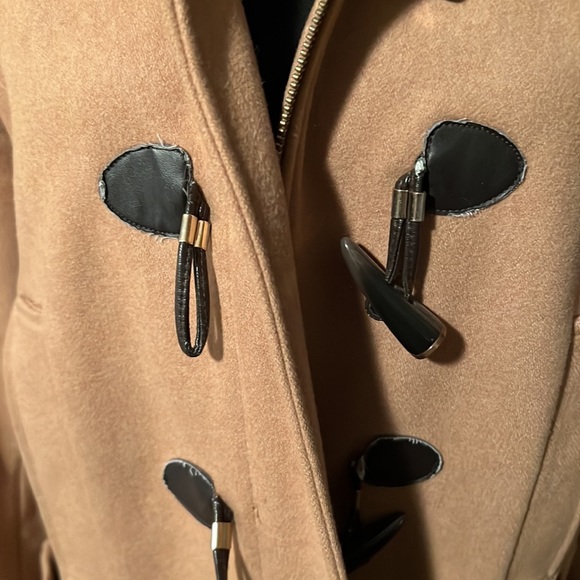 - Camel color, London Fog wool coat - Picture 3 of 6
